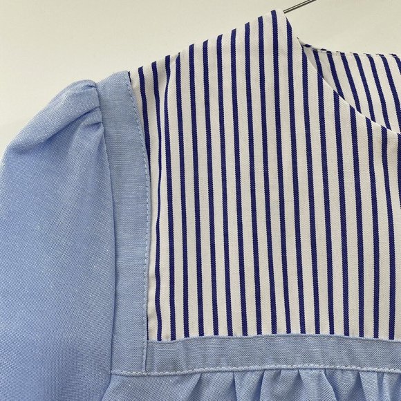 Pomander Place Tuckernuck Women's Quinn Dress Tier Mini Swing in Serenity Blue L - Picture 3 of 8